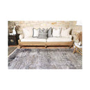 Abegail Echo Blue Grey Vital Washable Rug
