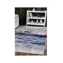 Angelica Multi Watercolour Pastel Non Slip Rug
