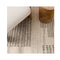 Caspian Prism Grey Cream Wool Rug