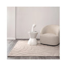 Lesley Nomades Ellipse Beige Wool Rug