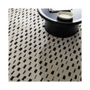 Mildred Monochrome Squares Black And Cream Rug