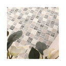 Doreen Grey Beige Checkered Rectangle Rug