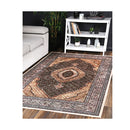 Angelica Medallion Gold Non Slip Rug