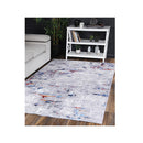 Angelica Painting Grey Multi Non Slip Rug