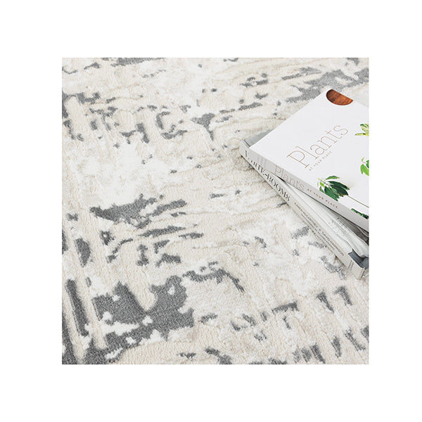Amalia Contemporary Cream Grey Rug