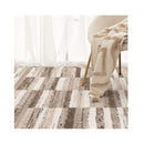 Natalie Shapes Beige Brown Rug