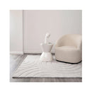 Lesley Nomades Ellipse Light Grey Wool Rug