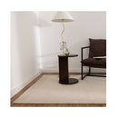 Serafina Natural Border Wool Rug