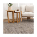 Sofia Brown Grey Modern Wool Rug