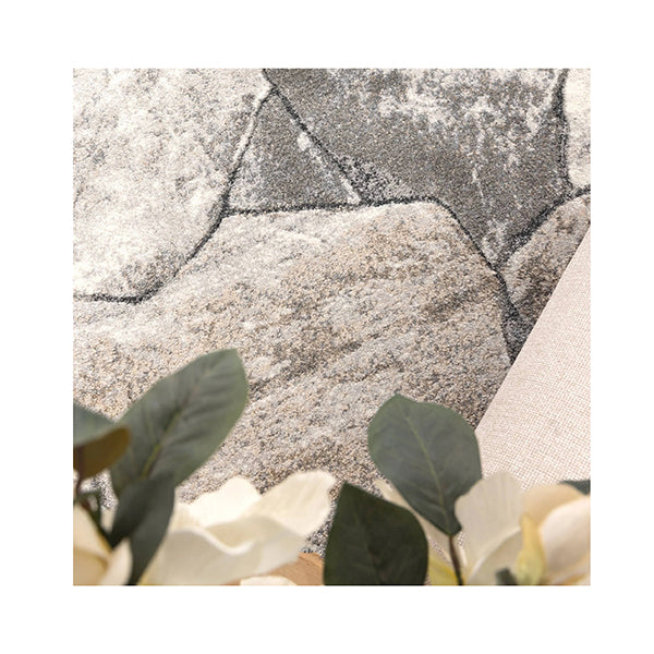 Doreen Grey Beige Sandstone Rectangle Rug