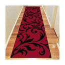 Ruben Red Leaf Rug 120X170Cm