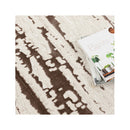 Amalia Modern Abstract Cream Brown Rug