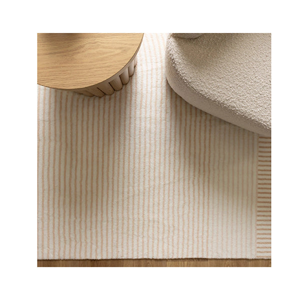 Claudette Arches Cream Beige Rectangle Rug