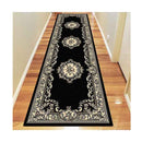 Ruben Black Traditional Rug