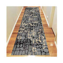 Ruben Grey Stone Rug 80X300Cm