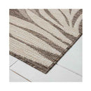 Patrice Taupe Leaves Rug