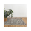 Demitri Ornamental Grey Multi Wool Rug