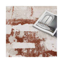 Wilma Abstract Wash Rust Rug
