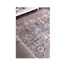 Angelica Distressed Floral Grey Multi Non Slip Rug