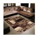Ruben Brown Pattern Rug 80X150Cm