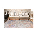 Polly Terracotta Blue Vital Washable Rug