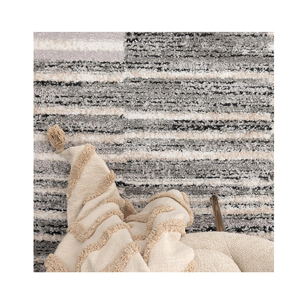 Nathaniel Shapes Grey Rug