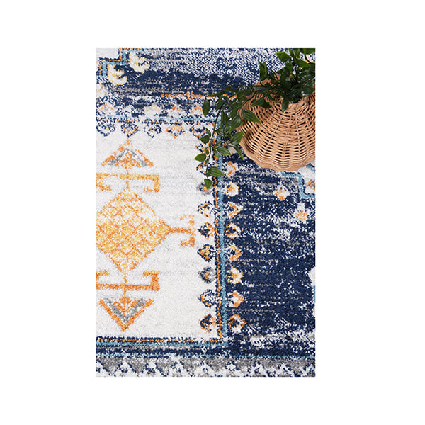 Prudence Taza Blue Cream Transitional Rug