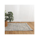 Demitri Tribal Grey Wool Rug