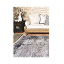 Abegail Echo Blue Grey Vital Washable Rug