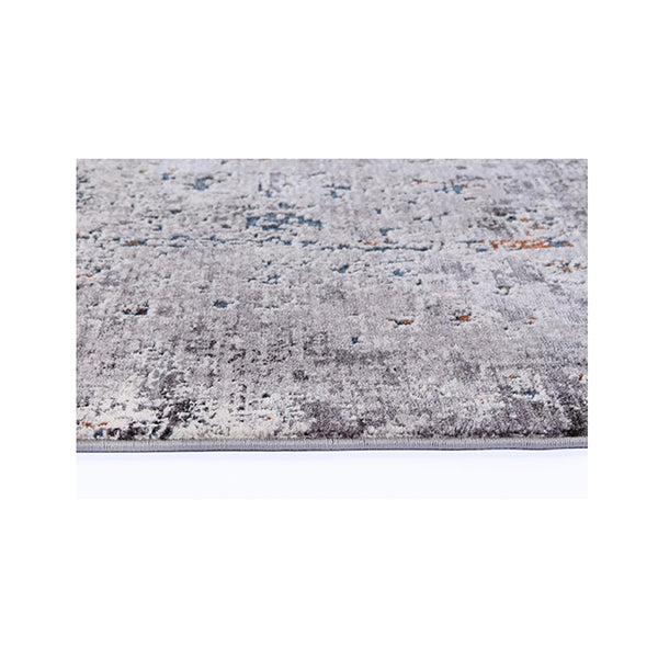 Alma Distressed Watercolour Grey Multi Rug