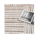 Wilma Geometric Lines Brown Rug