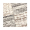Jasmin Distressed Checkers Grey Beige Rug