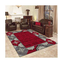 Ruben Red Pattern Rug