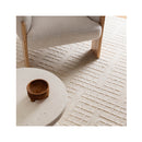 Abby Ivory Knitted Wool Rug