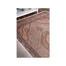 Angelica Medallion Red Non Slip Rug