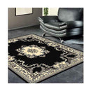 Ruben Black Traditional Rug