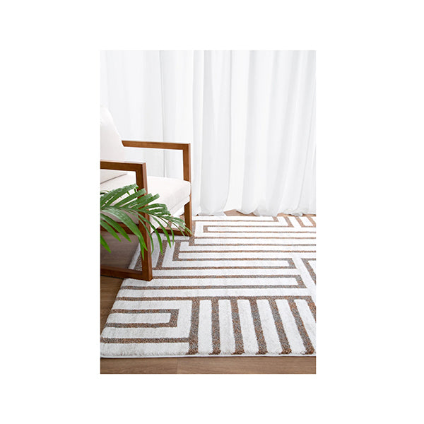 Ingrid Maze Cream Rug