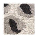 Lesley Nomades Leopard Cream Grey Wool Rug