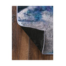 Angelica Multi Watercolour Pastel Non Slip Rug