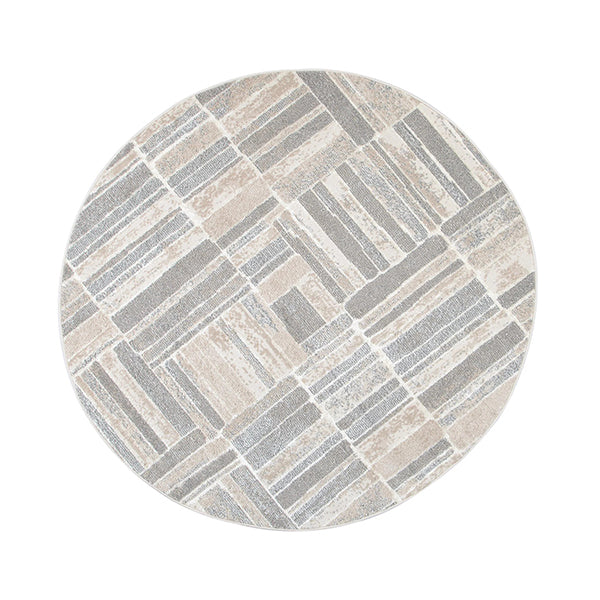 Santiago Tetris Neutral Rug