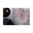 Desiree Vintage Cezanne Terracotta Blue Vital Washable Rug