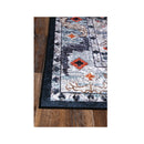 Angelica Navy Multi Medallion Non Slip Rug