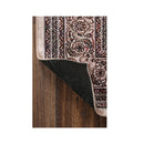Angelica Medallion Red Non Slip Rug