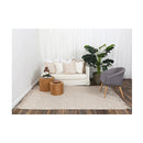 Demitri Tribal Brown Wool Rug