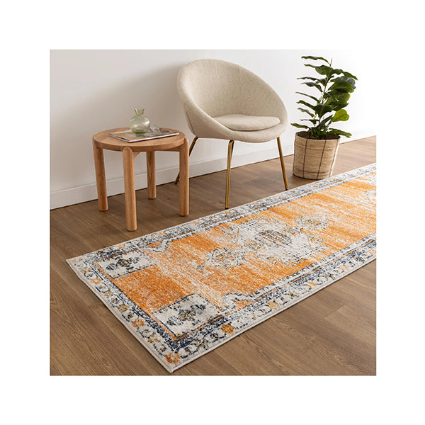 Prudence Taza Terracotta Cream Transitional Rug