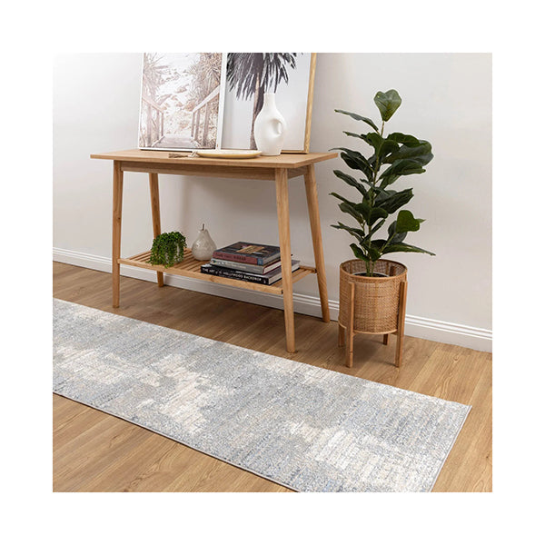 Santiago Abstract Blue Rug