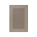 Chino Taupe Linen Rug 67X120