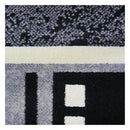 Rya Black Rug 80X150 Cm