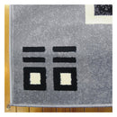 Rya Black Rug 80X150 Cm
