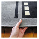 Rya Black Rug 80X150 Cm